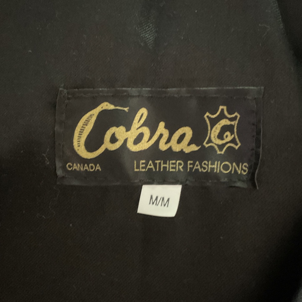Black leather jacket - Picture 4 of 4